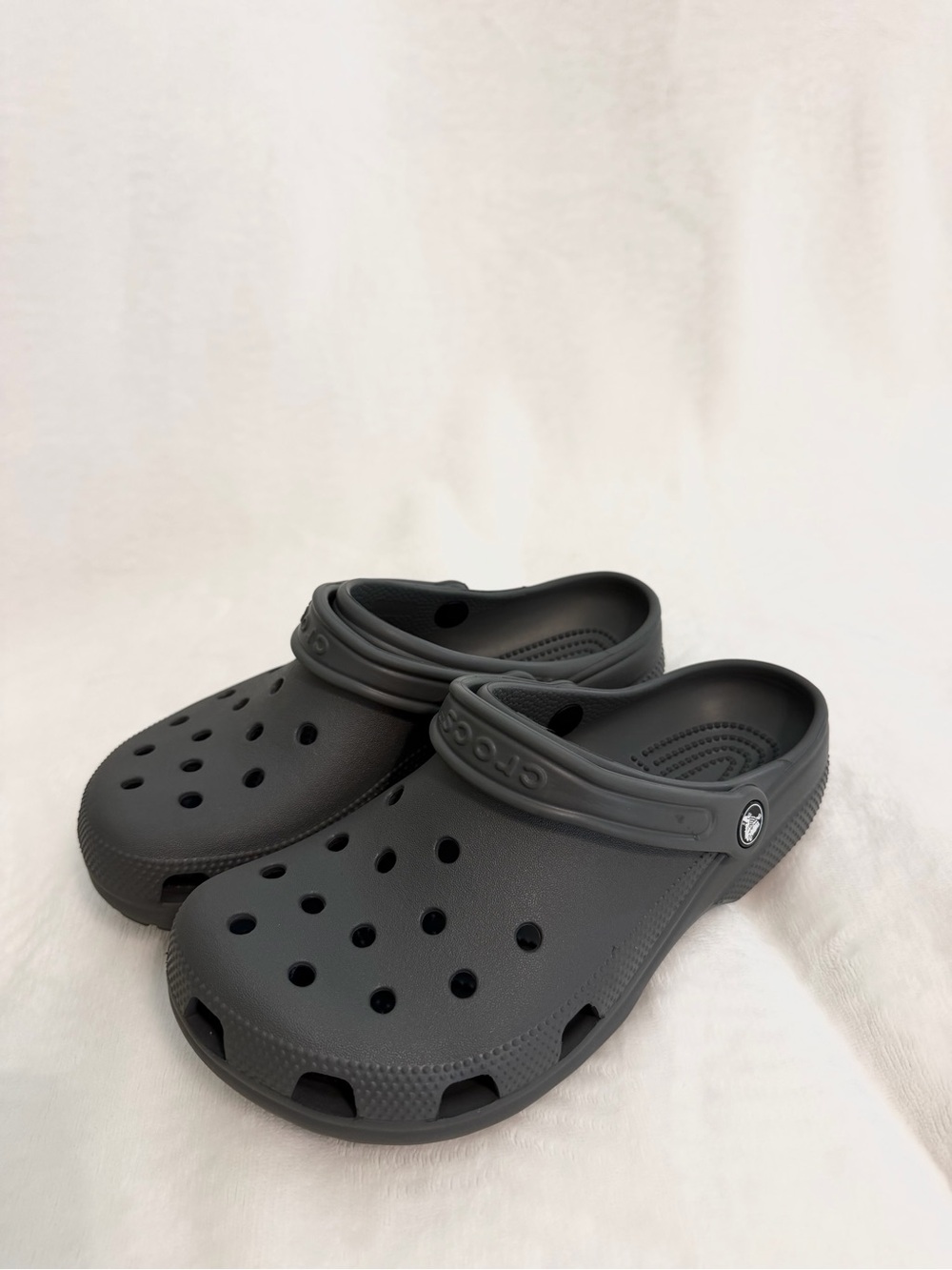 CROCS Classic Clogs in Charcoal